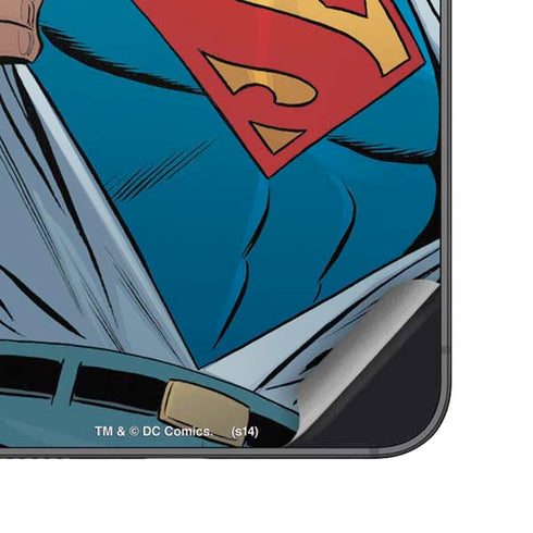 DC Comics Superman 90's Animated Series Galaxy S25 Skin